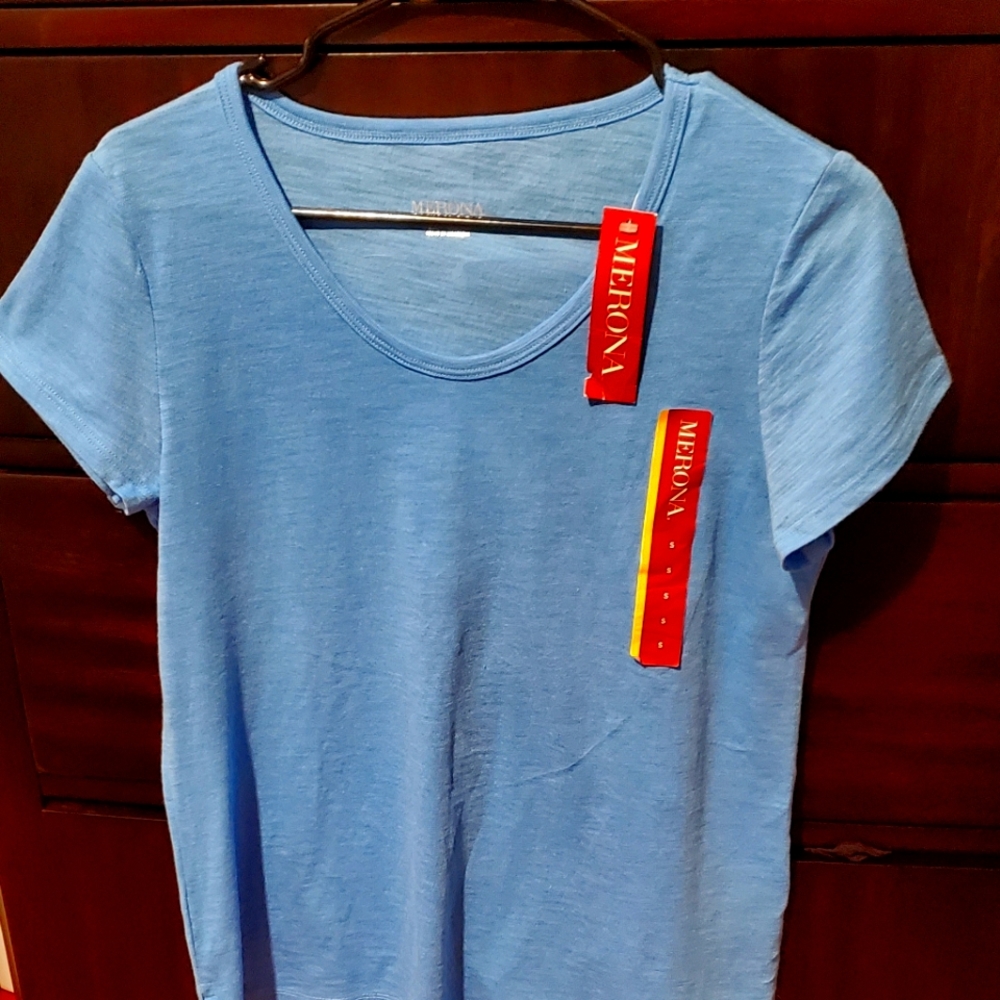 Merona Blue Women's Top